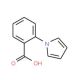 2-(1H-Pyrrol-1-yl)benzoic acid (CAS 10333-68-3) - chemical structure image