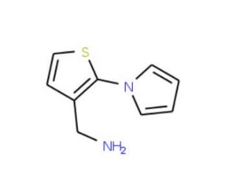 [2-(1H-pyrrol-1-yl)thiophen-3-yl]methanamine - chemical structure image