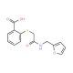 2-({2-[(2-furylmethyl)amino]-2-oxoethyl}thio)benzoic acid - chemical structure image