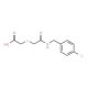 2-({2-[(4-Chlorobenzyl)amino]-2-oxoethyl}sulfanyl)acetic acid - chemical structure image