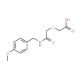 2-({2-[(4-Methoxybenzyl)amino]-2-oxoethyl}sulfanyl)acetic acid - chemical structure image