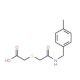 2-({2-[(4-Methylbenzyl)amino]-2-oxoethyl}sulfanyl)acetic acid - chemical structure image