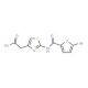 2-{2-[(5-bromofuran-2-)amido]-1,3-thiazol-4-yl}acetic acid - chemical structure image