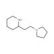 2-[2-(1-Pyrrolidinyl)ethyl]piperidine (CAS 25082-00-2) - chemical structure image