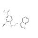2-{[2-(1H-Indol-3-yl)ethyl]amino}-5-nitrobenzonitrile - chemical structure image