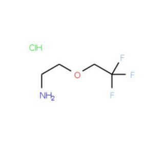 2-(2,2,2-trifluoroethoxy)ethan-1-amine hydrochloride - chemical structure image