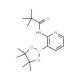 2-(2,2,2-Trimethylacetamido)pyridine-3-boronic acid pinacol ester (CAS 532391-30-3) - chemical structure image