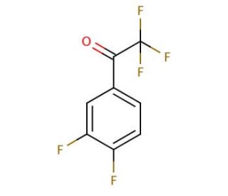 2,2,2,3&prime;,4&prime;-Pentafluoroacetophenone (CAS 302912-28-3) - chemical structure image
