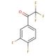 2,2,2,3′,4′-Pentafluoroacetophenone (CAS 302912-28-3) - chemical structure image