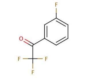 2,2,2,3&prime;-Tetrafluoroacetophenone (CAS 708-64-5) - chemical structure image
