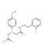 [(2-{[2-(2-Chlorophenyl)ethyl]amino}-2-oxoethyl)-(4-methoxyphenyl)amino]acetic acid - chemical structure image