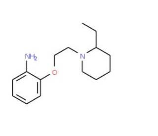 2-[2-(2-Ethyl-piperidin-1-yl)-ethoxy]-phenylamine - chemical structure image
