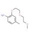 2-[2-(2-Methoxyethoxy)ethoxy]-4-methylphenylamine - chemical structure image