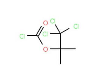 2,2,2-Trichloro-1,1-dimethylethyl chloroformate (CAS 66270-36-8) - chemical structure image