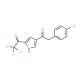 2,2,2-Trichloro-1-{4-[2-(4-chlorophenyl)acetyl]-1H-pyrrol-2-yl}-1-ethanone - chemical structure image