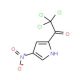 2,2,2-trichloro-1-(4-nitro-1H-pyrrol-2-yl)ethanone (CAS 53391-50-7) - chemical structure image