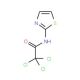 2,2,2-trichloro-N-1,3-thiazol-2-ylacetamide - chemical structure image