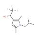 2,2,2-trifluoro-1-(1-isobutyl-2,5-dimethyl-1H-pyrrol-3-yl)ethanol - chemical structure image