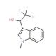 2,2,2-Trifluoro-1-(1-methyl-1H-indol-3-yl)-1-ethanol - chemical structure image