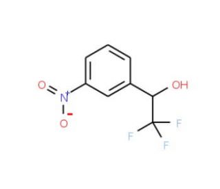 2,2,2-Trifluoro-1-(3-nitro-phenyl)-ethanol - chemical structure image