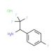 2,2,2-Trifluoro-1-(4-fluorophenyl)ethylamine hydrochloride - chemical structure image