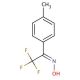 2,2,2-Trifluoro-1-(4-methylphenyl)ethanone Oxime (CAS 75703-25-2) - chemical structure image