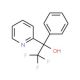 2,2,2-Trifluoro-1-phenyl-1-pyridin-2-yl-ethanol - chemical structure image
