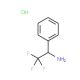 2,2,2-Trifluoro-1-phenyl-ethylamine hydrochloride (CAS 13652-09-0) - chemical structure image