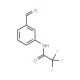 2,2,2-trifluoro-N-(3-formylphenyl)acetamide - chemical structure image