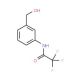 2,2,2-trifluoro-N-[3-(hydroxymethyl)phenyl]acetamide - chemical structure image