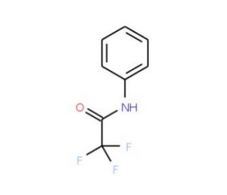 2,2,2-Trifluoro-N-phenylacetamide (CAS 404-24-0) - chemical structure image
