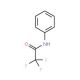 2,2,2-Trifluoro-N-phenylacetamide (CAS 404-24-0) - chemical structure image