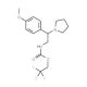 2,2,2-trifluoroethyl 2-(4-methoxyphenyl)-2-pyrrolidin-1-ylethylcarbamate - chemical structure image