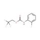 2,2,2-trifluoroethyl 2-fluorophenylcarbamate - chemical structure image