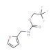 2,2,2-trifluoroethyl 2-furylmethylcarbamate - chemical structure image