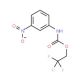 2,2,2-trifluoroethyl 3-nitrophenylcarbamate (CAS 403-99-6) - chemical structure image