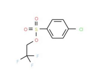 2,2,2-trifluoroethyl 4-chlorobenzenesulfonate - chemical structure image