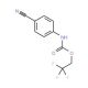 2,2,2-trifluoroethyl 4-cyanophenylcarbamate - chemical structure image