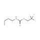 2,2,2-trifluoroethyl butylcarbamate - chemical structure image