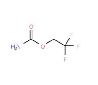 2,2,2-trifluoroethyl carbamate (CAS 461-37-0) - chemical structure image