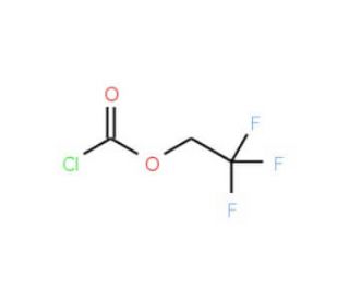 2,2,2-trifluoroethyl chloridocarbonate - chemical structure image