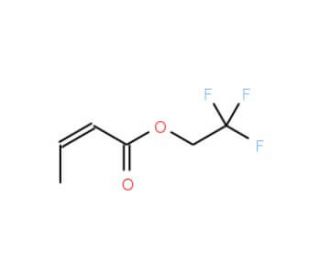 2,2,2-Trifluoroethyl crotonate (CAS 287957-36-2) - chemical structure image