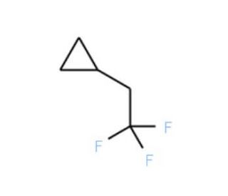 (2,2,2-Trifluoroethyl)cyclopropane - chemical structure image
