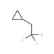 (2,2,2-Trifluoroethyl)cyclopropane - chemical structure image