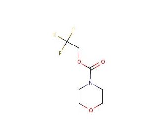 2,2,2-trifluoroethyl morpholine-4-carboxylate - chemical structure image