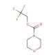 2,2,2-trifluoroethyl morpholine-4-carboxylate - chemical structure image