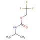 2,2,2-trifluoroethyl N-(propan-2-yl)carbamate - chemical structure image