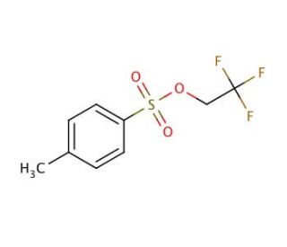 2,2,2-Trifluoroethyl p-toluenesulfonate (CAS 433-06-7) - chemical structure image