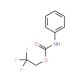 2,2,2-trifluoroethyl phenylcarbamate - chemical structure image