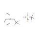 2,2,2-Trifluoroethyl triethylammonium triflate (CAS 380230-73-9) - chemical structure image
